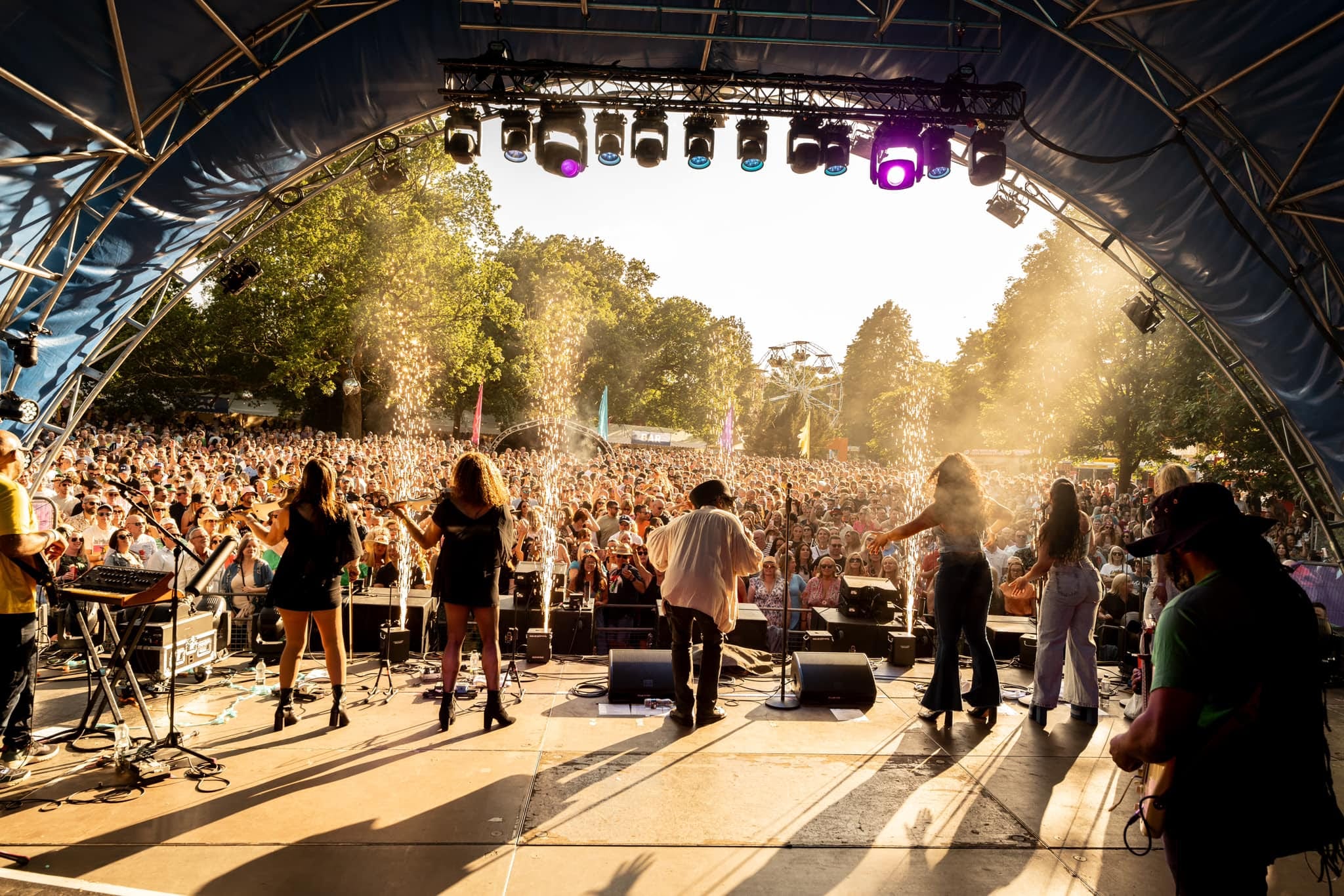 Music festival events sales