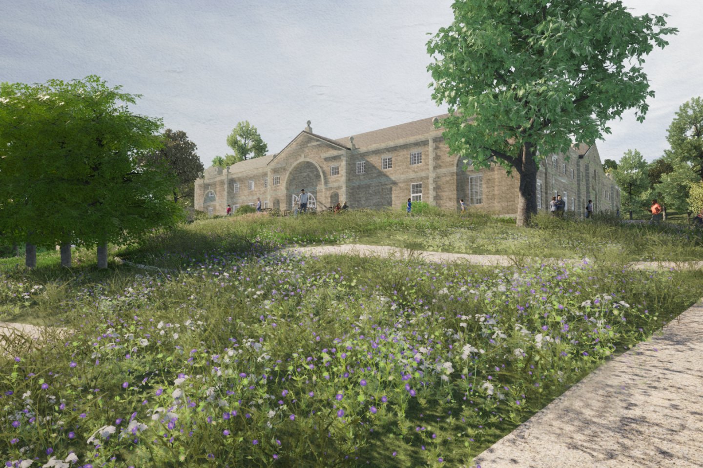 Artist Impression for South Garden