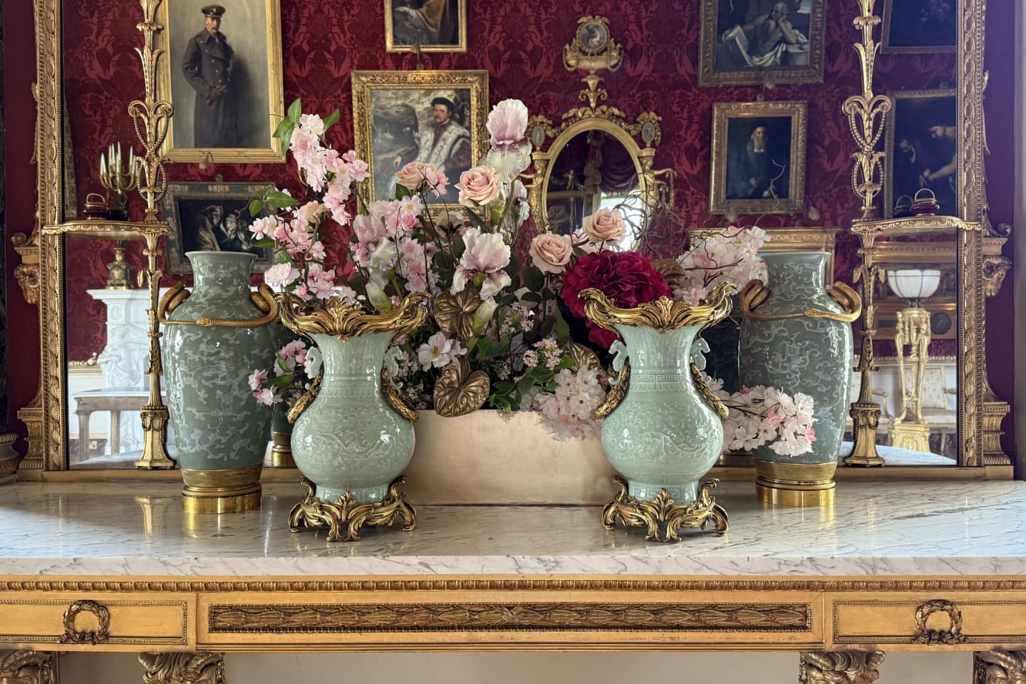 Beautiful florals in the gallery