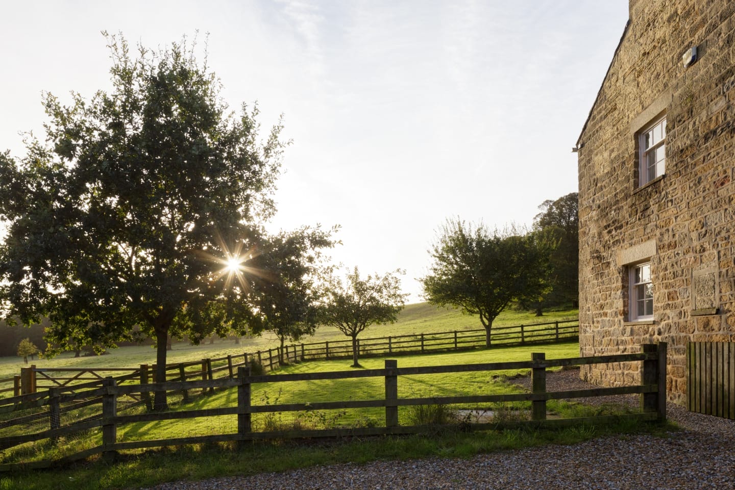 Sunset at Carr Cottage