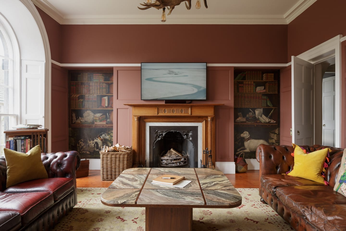 Living Room at Oak House