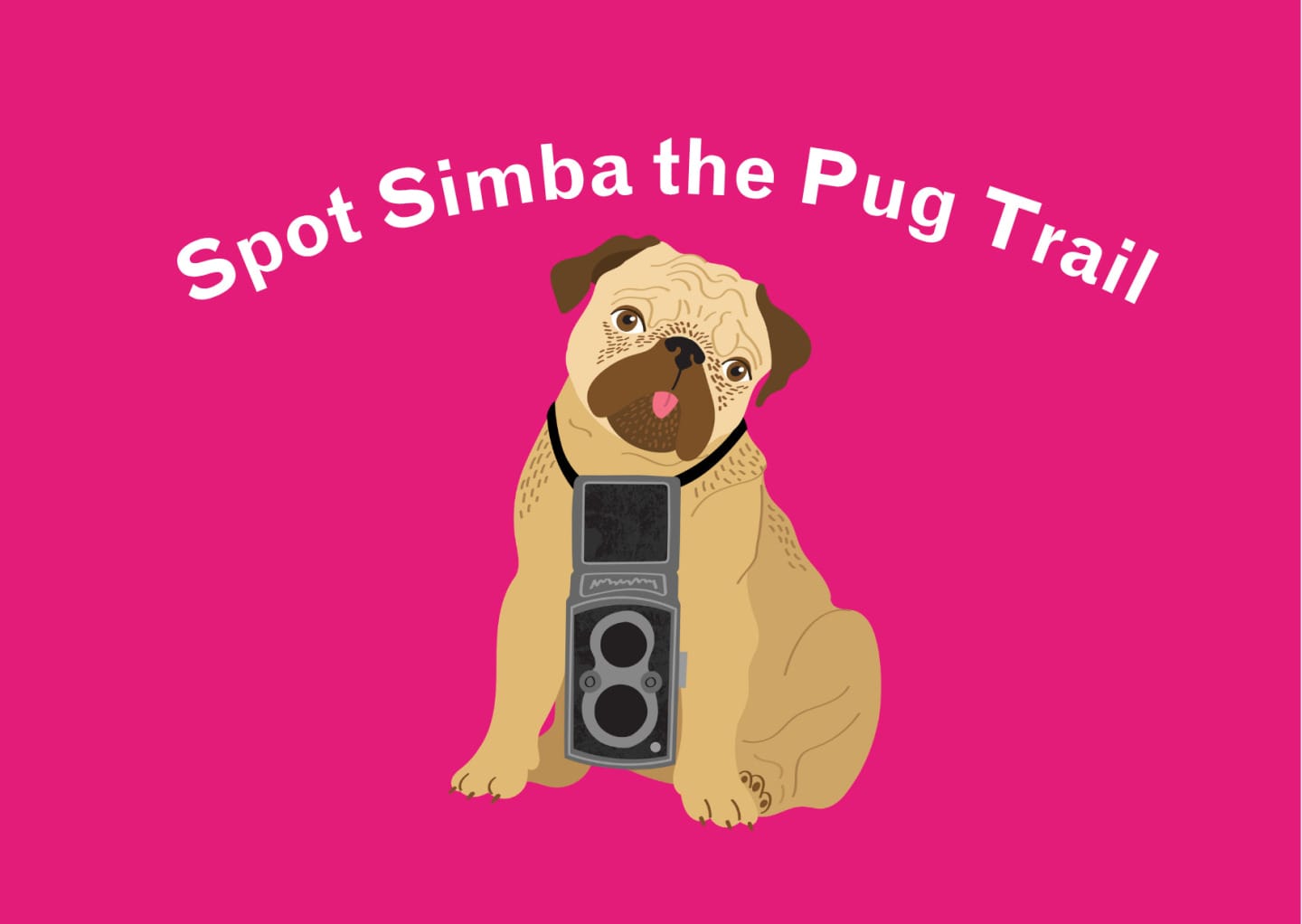 Link to page: Spot Simba the Pug Trail