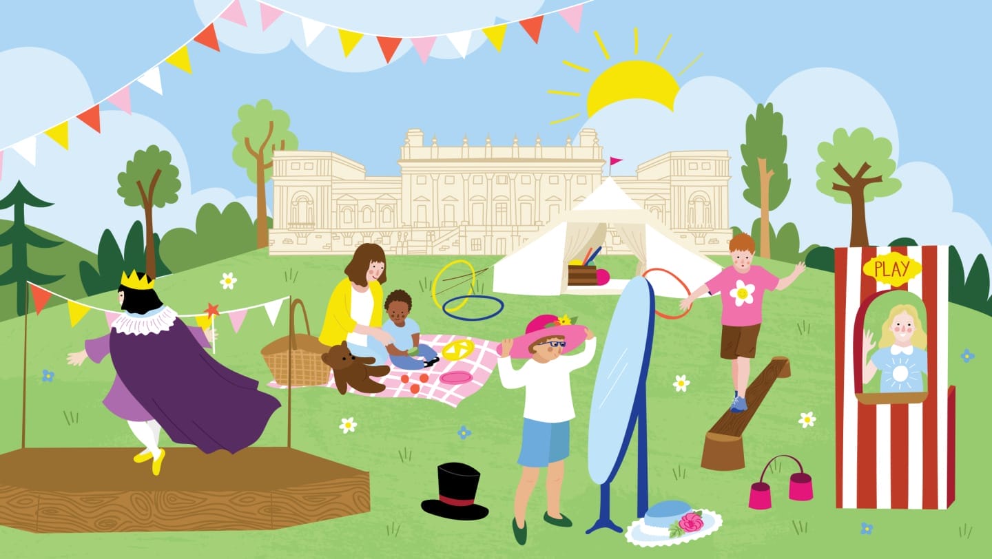 Link to page: Curtains Up! Outdoor Play